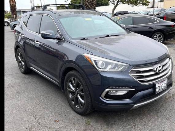 HYUNDAI SANTA FE 2017 5XYZW4LA1HG451848 image HYUNDAI SANTA FE 2017 5XYZW4LA1HG451848 image